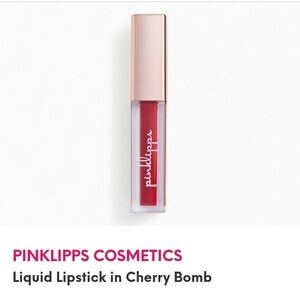 Pinklipps Cherry Bomb Liquid Lipstick 2ml No Smear 13 hours Classic Red Color
